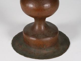 Dirk Van Erp Hammered Copper Vase - Rare Vallejo Period Circa 1905 Arts & Crafts 4