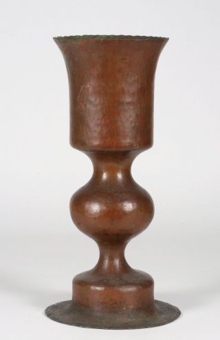 Dirk Van Erp Hammered Copper Vase - Rare Vallejo Period Circa 1905 Arts & Crafts 6