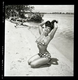 Rare Bettie Page Beach Bikini 