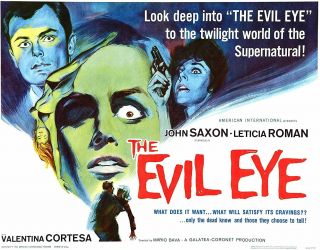 Rare 16mm Feature: The Evil Eye (john Saxon) Mario Bava Horror Giallo
