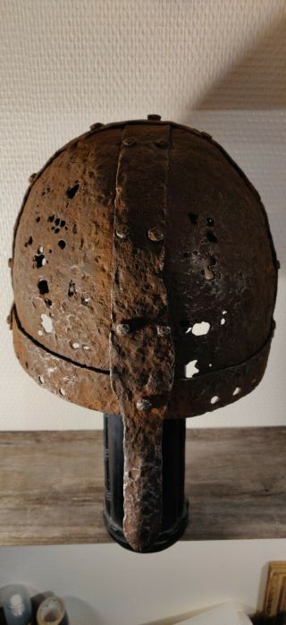 Rare Medieval Viking Helmet Nasal XI - XII - XIII C 3
