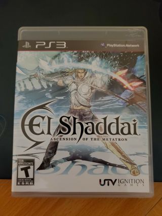 El Shaddai Ascension Of The Metatron,  Protective Case Ps3 (rare Us)