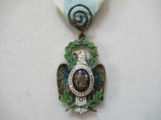 Rare Society Of The Cincinnati Eagle Medal Arthus Bertrand 1930s Vermeil