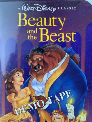 - - - RARE - - - DISNEY VHS TAPE: 1992 - DEMO TAPE - Beauty and the Beast 2