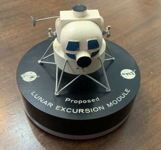 Rare Apollo Proposed Lunar Excursion Module Desk Model By Grumman