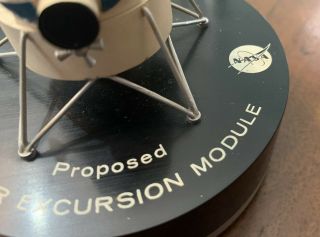 Rare Apollo Proposed Lunar Excursion Module Desk Model by Grumman 3