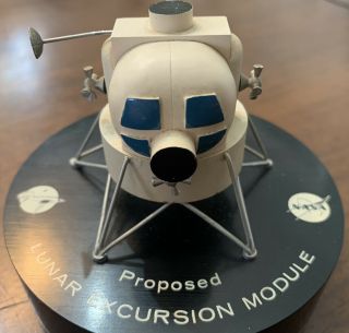 Rare Apollo Proposed Lunar Excursion Module Desk Model by Grumman 5