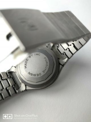 IWC Porsche Design Chronograph Titanium Automatic Mens Watch Very Rare 6