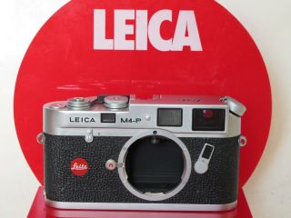Rare Leica M4 - P Silver Chrome Camera Body " Lqqk "