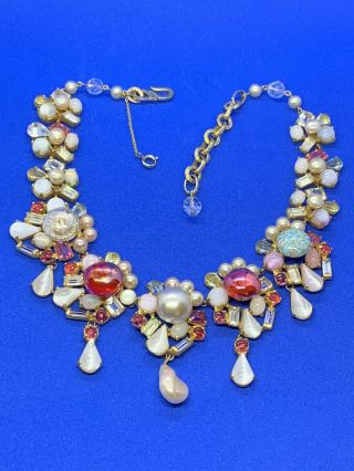 Vintage Rare Christian Dior By Mitchel Maer Necklace