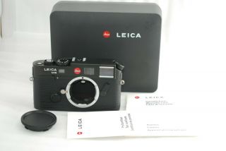 " Rare Near " Leica M6 Ttl 0.  72 Rangefinder 35mm Film Camera Body 4177