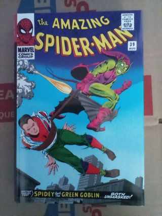 The Spider - Man Omnibus Vol 2 Stan Lee (2016 2nd Printing) Dm Rare Oop
