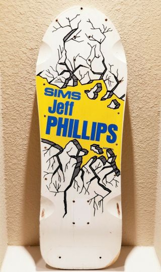 Vintage Og 1985 Sims Jeff Phillips Breakout 1 - Rare