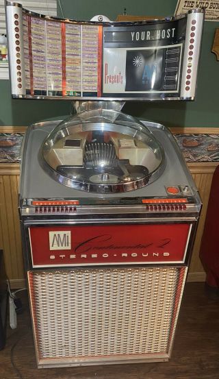 Classic - Extremely Rare 1961 Ami Continental 2 Jukebox