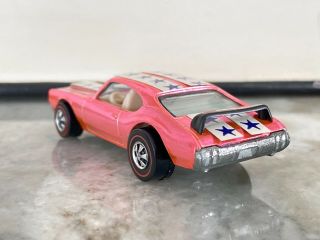 Rare Hot Wheels Redline 1971 Olds 442 rare intense Hot Pink stunner Minty 4