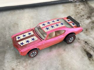 Rare Hot Wheels Redline 1971 Olds 442 rare intense Hot Pink stunner Minty 5