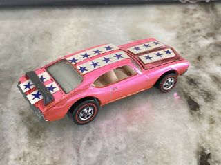 Rare Hot Wheels Redline 1971 Olds 442 rare intense Hot Pink stunner Minty 6