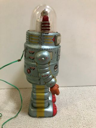 Tin toy Door Robot Alps Electric remote control W/original box Mega rare 5