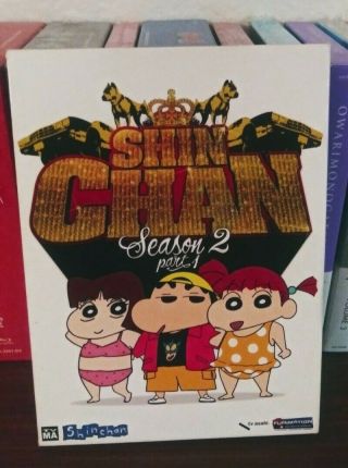 Shin Chan - Season 2 Part 1 Dvd (2 - Disc Set) Funimation Anime Rare Shinchan Oop