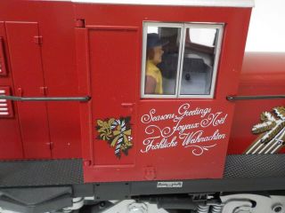 LGB Christmas Diesel 24552 with sound.  VERY RARE Only 250 were built in 1998 6