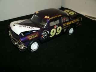 99 Curtis Turner 1956 " Purple Hog " Ford 1/24 Rare Custom