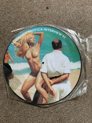 Madonna - Primadonna,  Interview Sexy Erotica Rare 12 " Picture Disc Promo Lp 1992