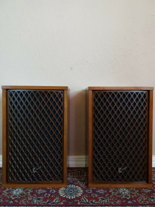 Rare Vintage Sansui Sp - 25 Speaker (pair)