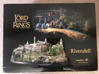 Weta Rivendell Environment Very Rare Lord Of The Rings Tolkien The Hobbit