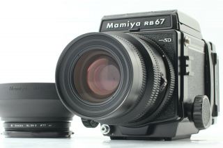 Rare【almost Unused】 Mamiya Rb67 Pro Sd Kl 90mm F3.  5 L 120 Film Back Japan