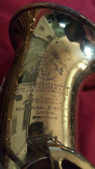 RARE 5 - digit Henri Selmer Mark VI Paris Alto Saxophone 1955 Professional M61XXX 2