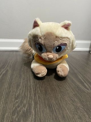Rare Sagwa Siamese Chinese Cat Plush Stuffed Toy Tan Posable Legs