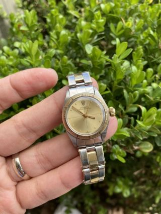 Rolex Oyster Perpetual 26mm Ref 6804 Rare Vintage 1967 Lady’s Automatic Watch