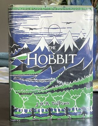 The Hobbit J.  R.  R.  Tolkien 1st Printing Uk 2nd Impression 1937 Very Rare 1877 Ccs