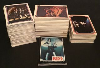 372 Vintage & Rare (kiss Aucoin Mgt) 1977 & 78 Series 1 & 2 Bubble Gum Cards