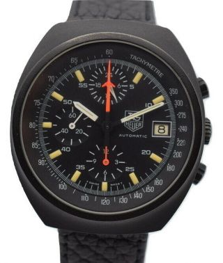 Tag Heuer Pilot Chronograph 510.  501 Lemania 5100 Rare Watch