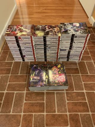 Umineko When They Cry Volumes 1 - 21 Complete Series English Manga Yen Press Rare