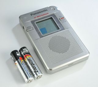 Rare Panasonic Rr - Dr60 Handheld Digital Ic Recorder Evp Ghost Hunters