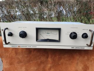Cbs Laboratories Audimax 1 440 Audio Level Control Rare Vintage Compressor Tube