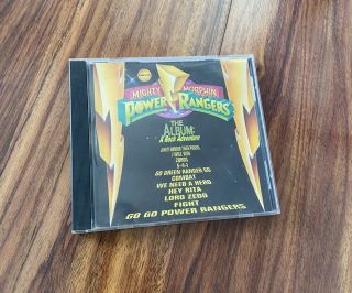 Saban’s Mighty Morphin Power Rangers The Album: A Rock Adventure Cd Rare Oop Htf