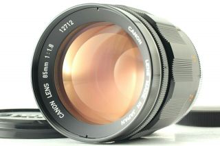 【 Rare 】 Canon 85mm F/1.  8 Lens Ltm L39 Leica Screw Mount From Japan 869