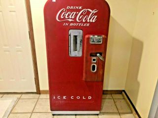 Vintage Rare 1957 6 Cent Coca - Cola Vending Machine