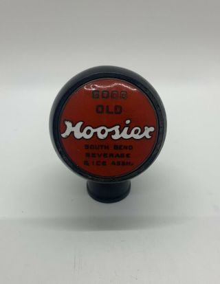 Ultra Rare 1930’s Hoosier Beer Ball Tap Knob South Bend In Bakelite Porcelain