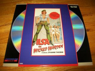 Ilsa,  The Wicked Warden Laserdisc Ultra Rare Dyanne Thorne
