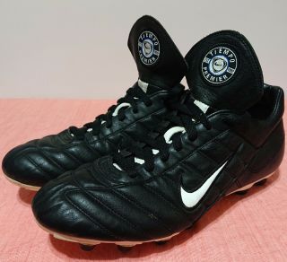 Rare Nike Tiempo Premier E Fg 117415 - 011 Soccer Cleats Football Boots Us 10