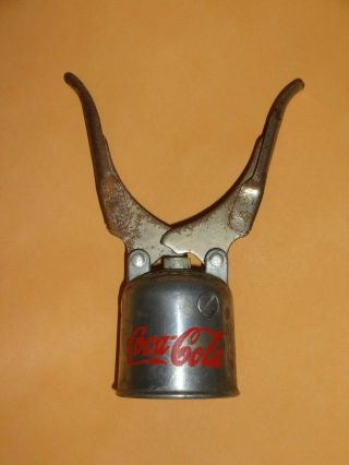 Vintage Coca - Cola " Cap - Off " Bottle Opener Eagle Brand Rare