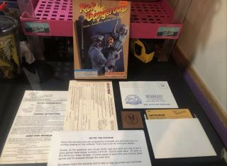 Extremely Rare Rick Dangerous For The Ibm Compatible 5.  25” Cib