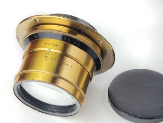 , Rare T.  T.  H.  Cooke Adjustable Soft Focus Lens.  Focal Length 10.  5 Inch,