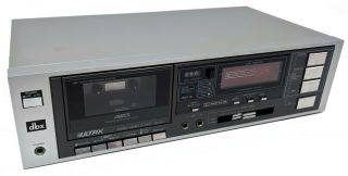 Vtg Rare Sanyo Ultrx Rd - C21 Cassette Deck Player Tape Recorder Dbx Dolby Amss