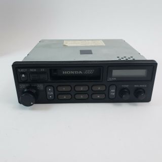 Oem Honda 1000 Car Radio For Crx Civic Accord Rare Jdm Stereo