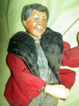 RARE antique Bucherer SABA multi - jointed German Comic character,  MAX doll figure 3